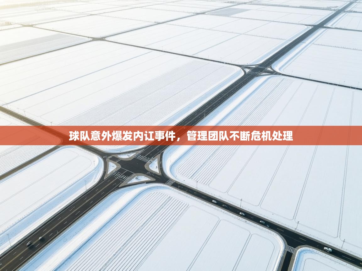 球队意外爆发内讧事件,管理团队不断危机处理 第2张